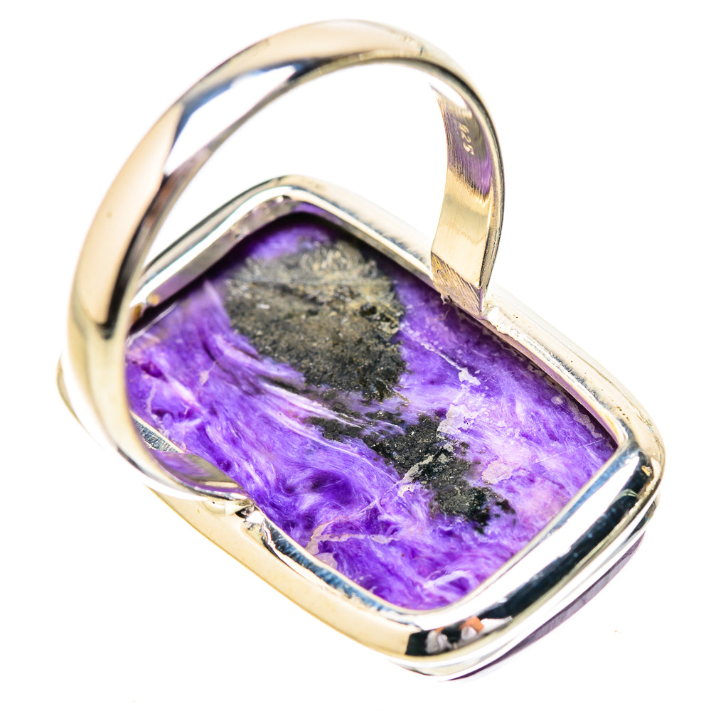 Charoite Rings handcrafted by Anasilvercos - RING131886 - Photo 3