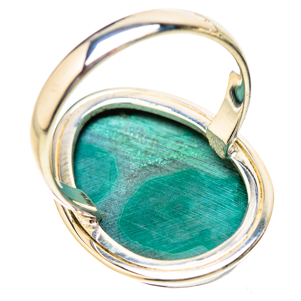 Malachite Rings handcrafted by Anasilvercos - RING131901 - Photo 3