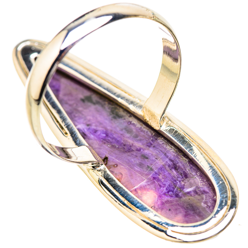 Charoite Rings handcrafted by Anasilvercos - RING131907 - Photo 3