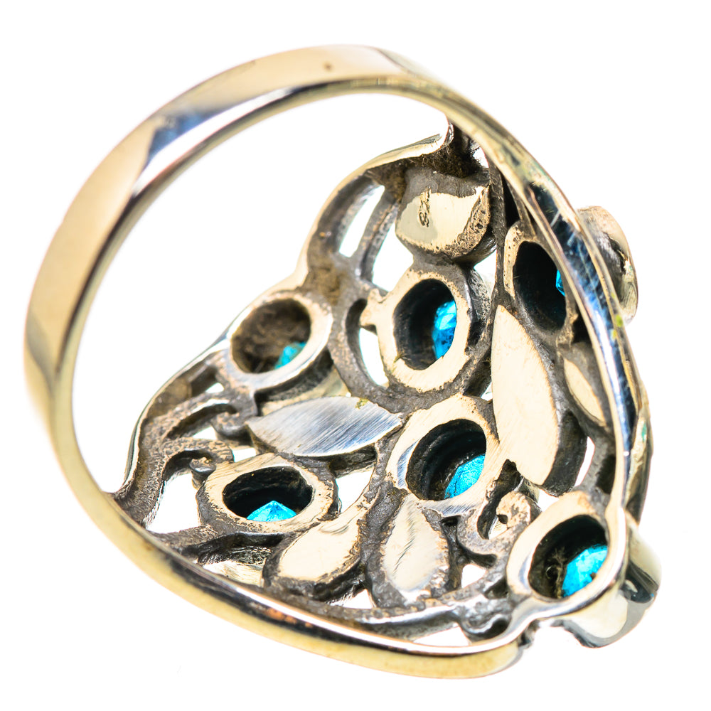 Swiss Blue Topaz Rings handcrafted by Anasilvercos - RING131951 - Photo 3