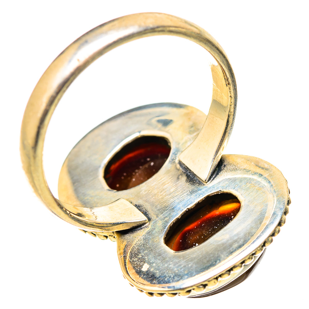 Mexican Fire Agate Rings handcrafted by Anasilvercos - RING131954 - Photo 3
