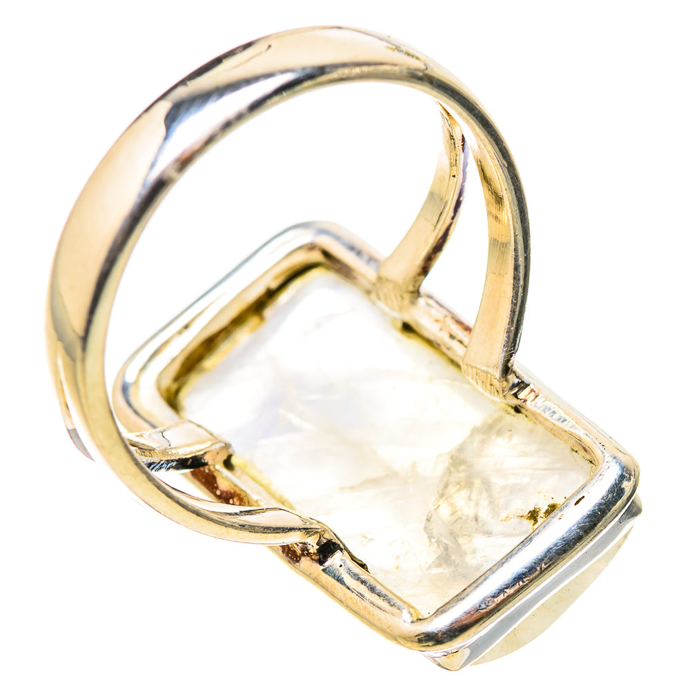 Rainbow Moonstone Rings handcrafted by Anasilvercos - RING131965 - Photo 3