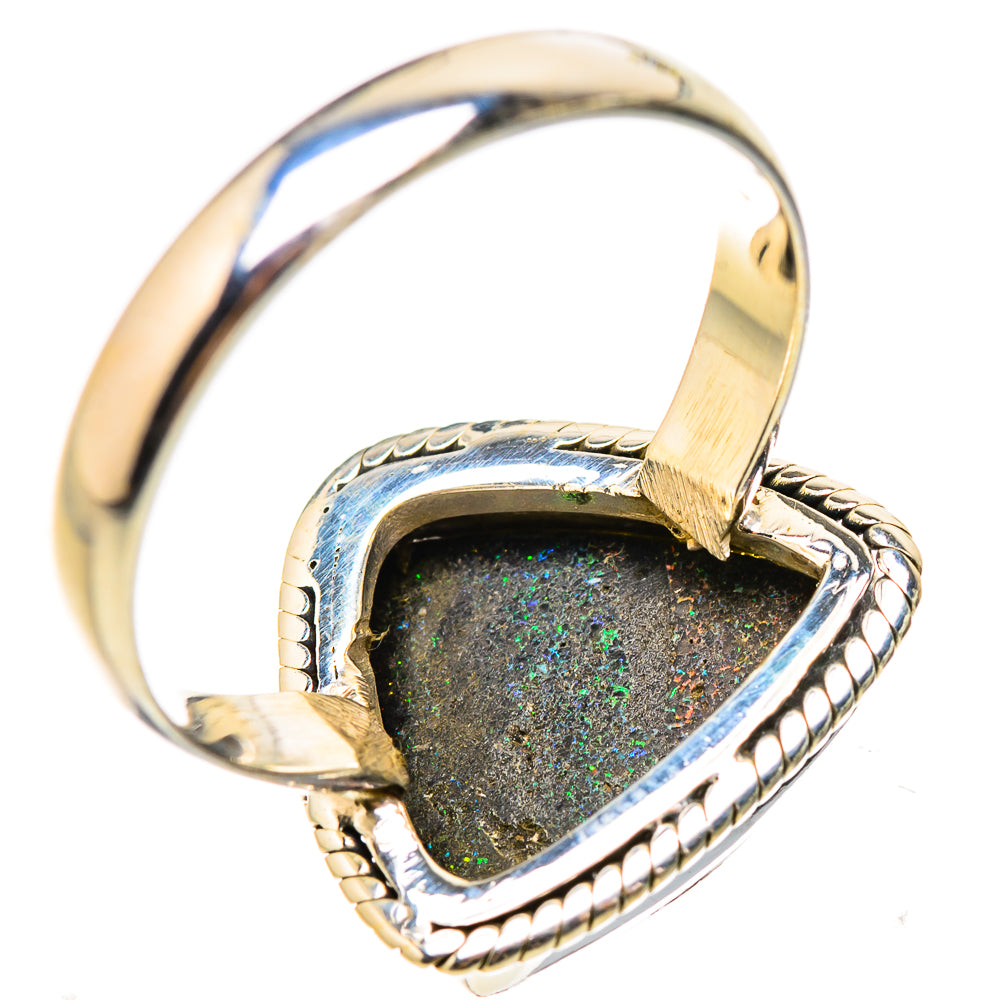 Andamooka Opal Rings handcrafted by Anasilvercos - RING131971 - Photo 3