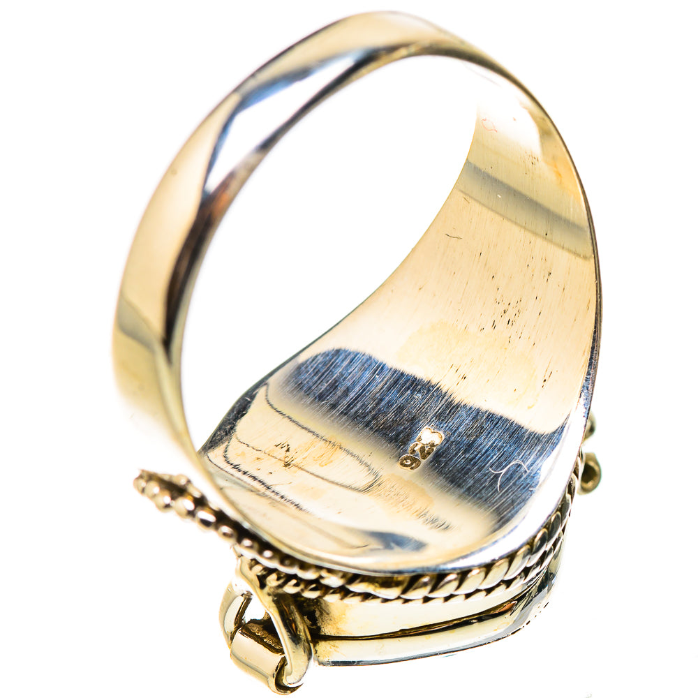 Swiss Blue Topaz Rings handcrafted by Anasilvercos - RING131973 - Photo 3