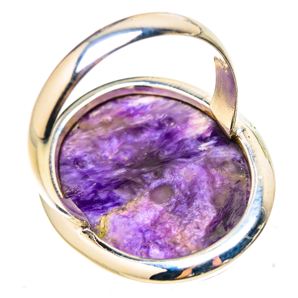 Charoite Rings handcrafted by Anasilvercos - RING131978 - Photo 3