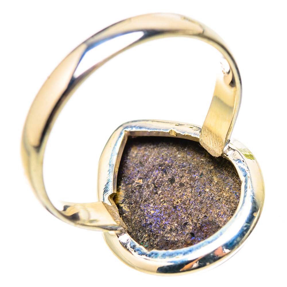 Andamooka Opal Rings handcrafted by Anasilvercos - RING131982 - Photo 3