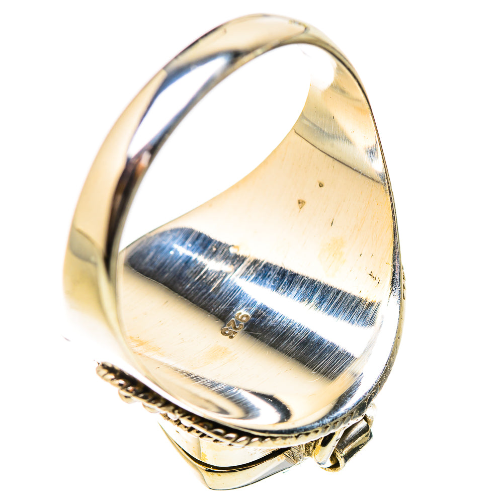 Swiss Blue Topaz Rings handcrafted by Anasilvercos - RING132001 - Photo 3