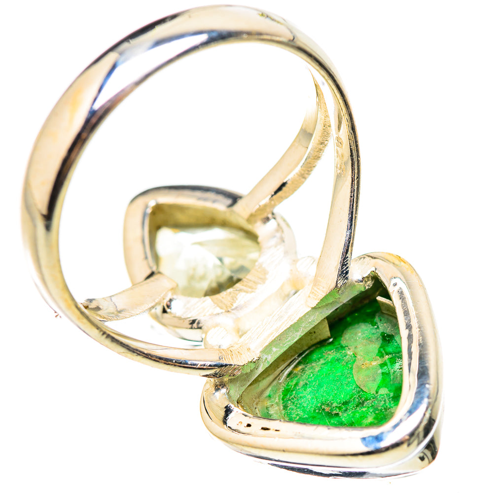Gaspeite Rings handcrafted by Anasilvercos - RING132003 - Photo 3