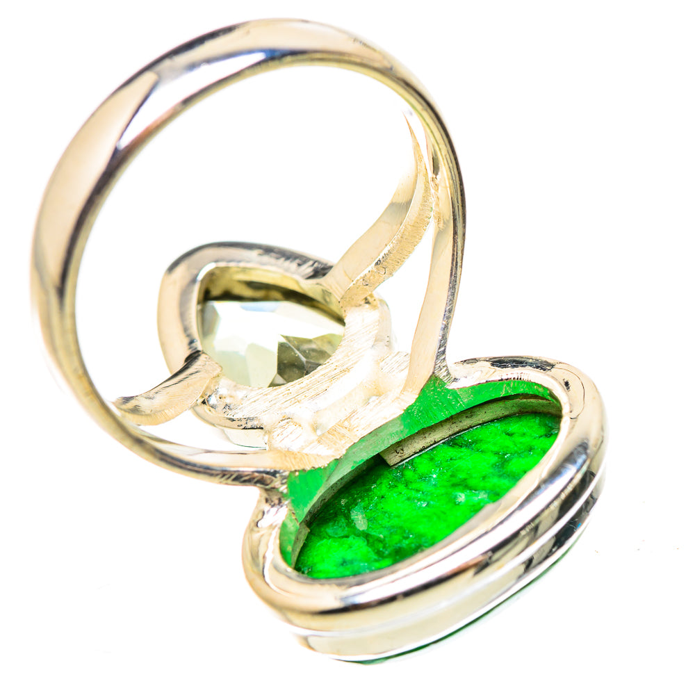Gaspeite Rings handcrafted by Anasilvercos - RING132016 - Photo 3
