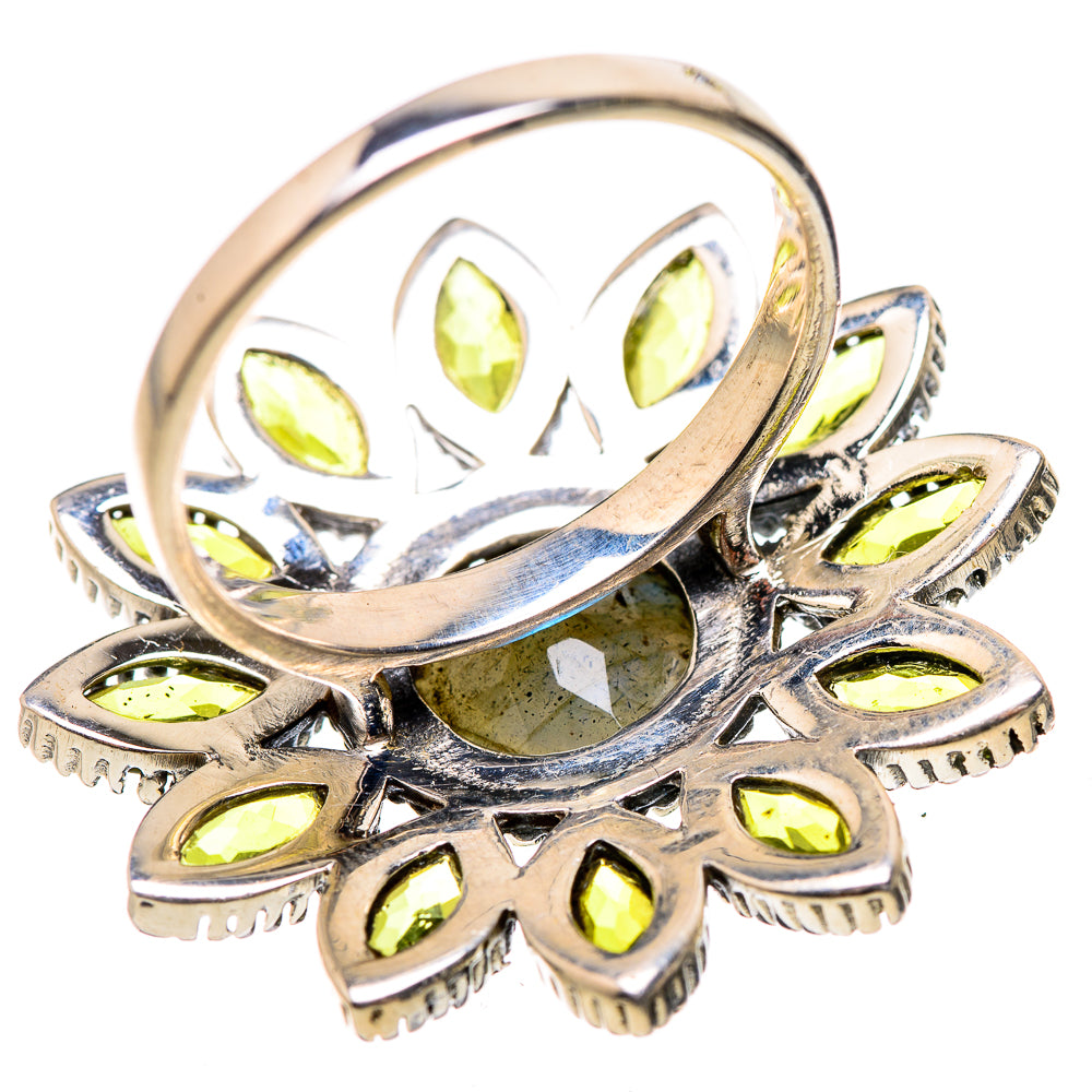 Labradorite Rings handcrafted by Anasilvercos - RING132042 - Photo 3