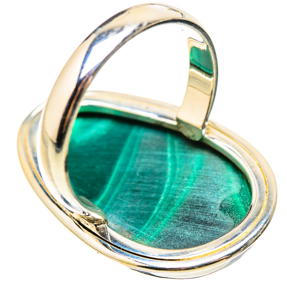 Malachite Rings handcrafted by Anasilvercos - RING132043 - Photo 3