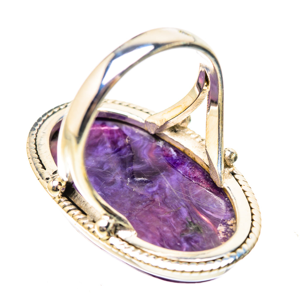 Charoite Rings handcrafted by Anasilvercos - RING132047 - Photo 3