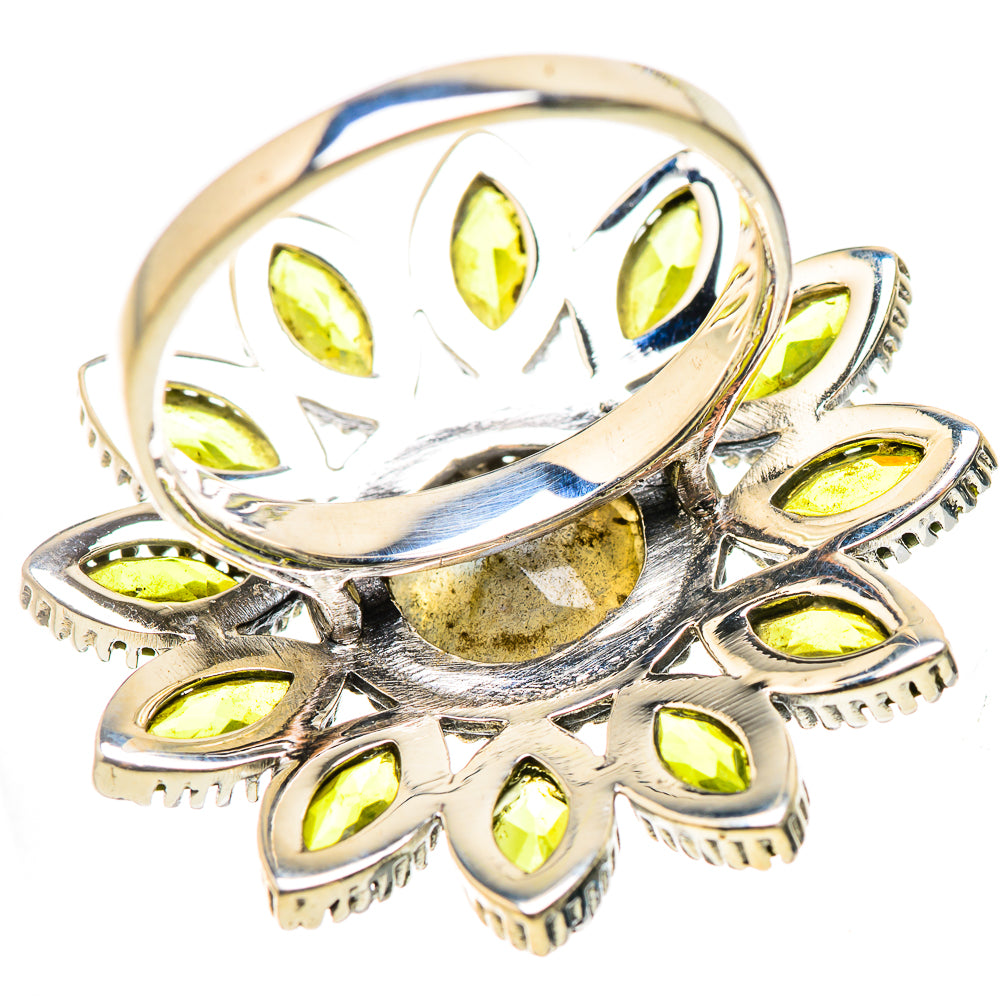 Labradorite Rings handcrafted by Anasilvercos - RING132063 - Photo 3