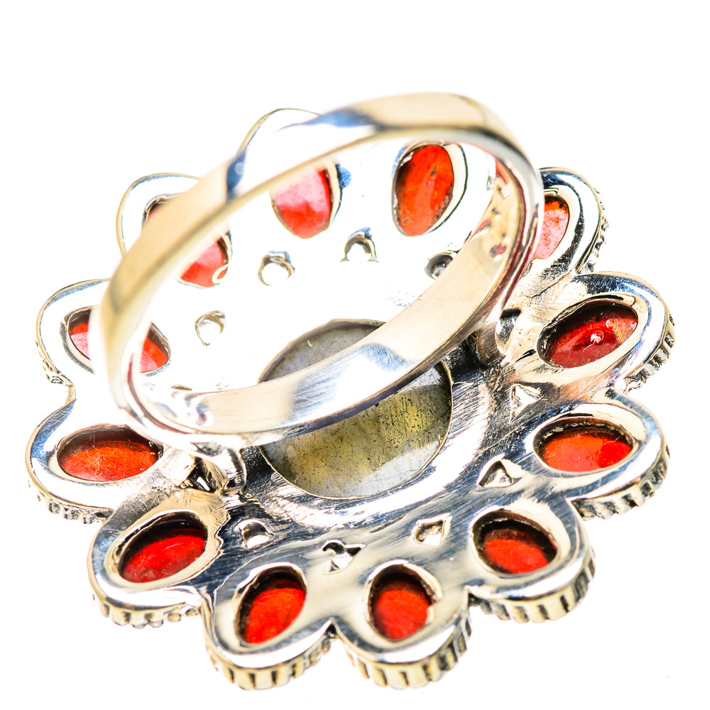 Labradorite Rings handcrafted by Anasilvercos - RING132065 - Photo 3