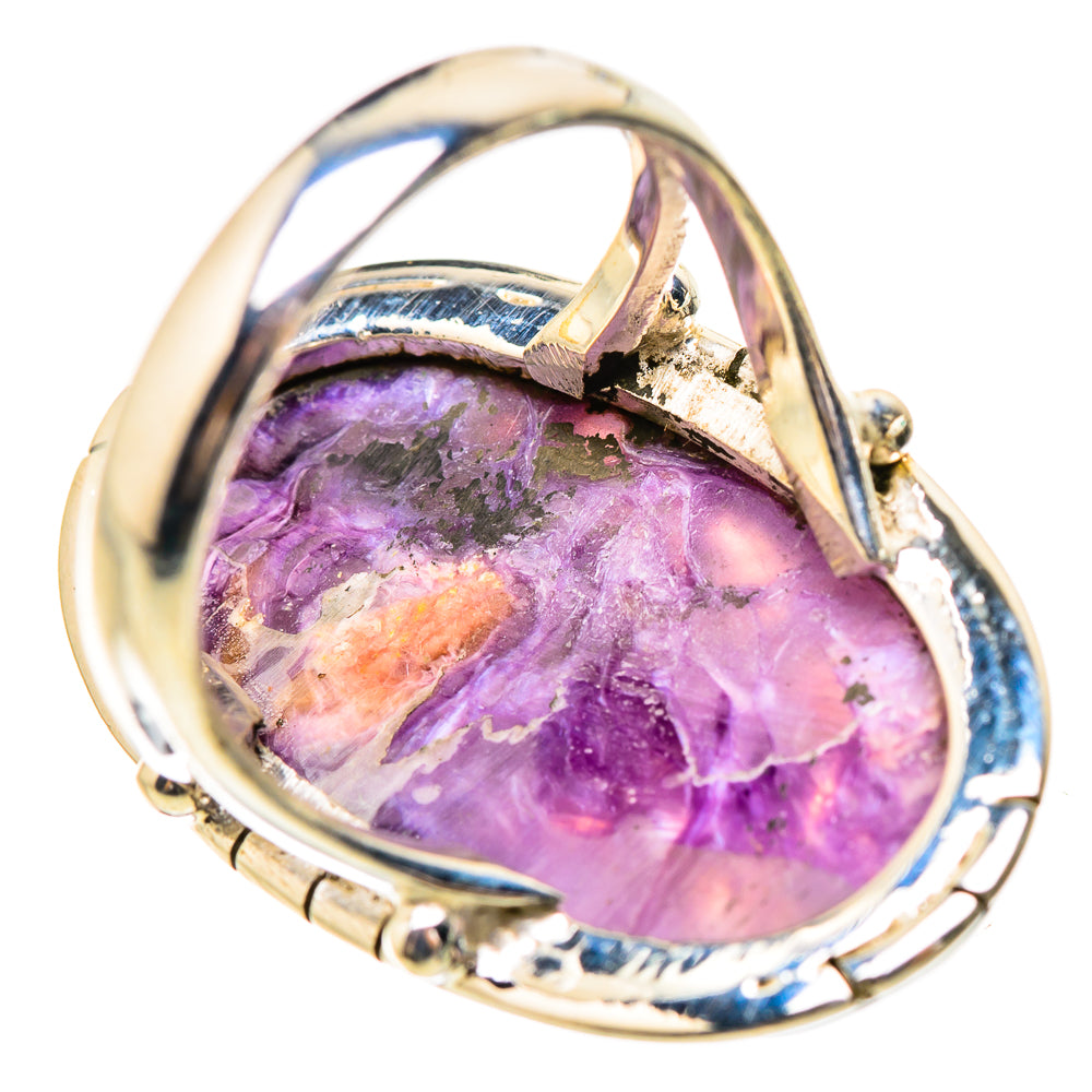 Charoite Rings handcrafted by Anasilvercos - RING132067 - Photo 3