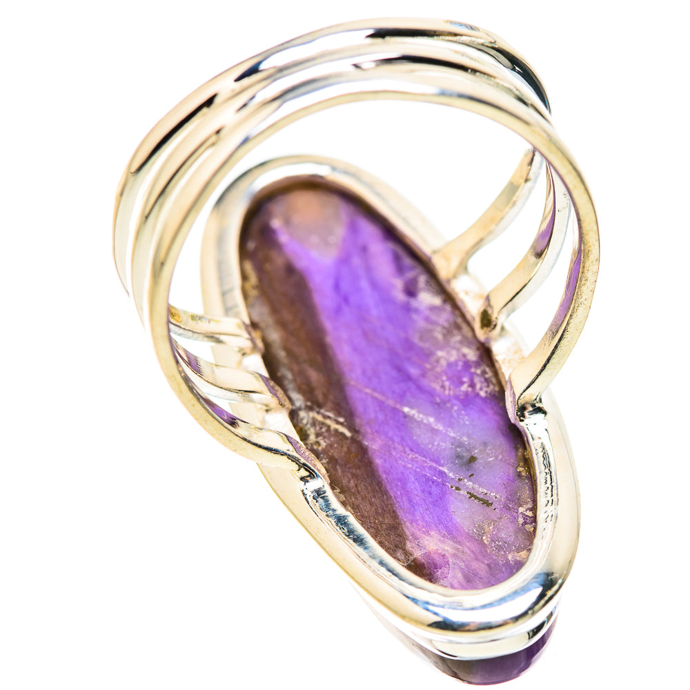 Charoite Rings handcrafted by Anasilvercos - RING132068 - Photo 3