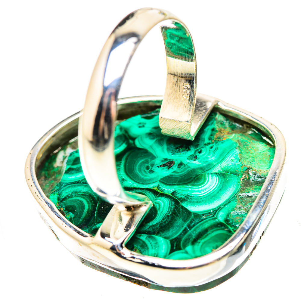 Malachite Rings handcrafted by Anasilvercos - RING132082 - Photo 3