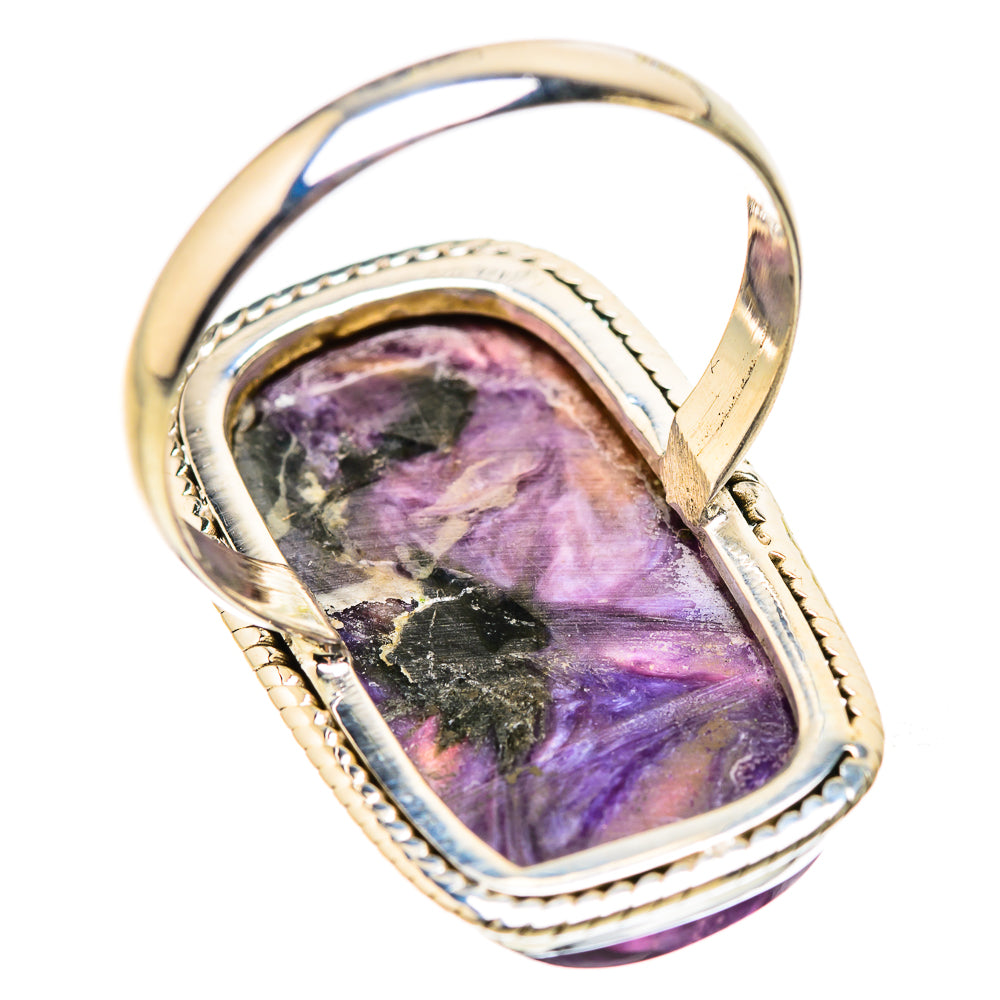 Charoite Rings handcrafted by Anasilvercos - RING132086 - Photo 3