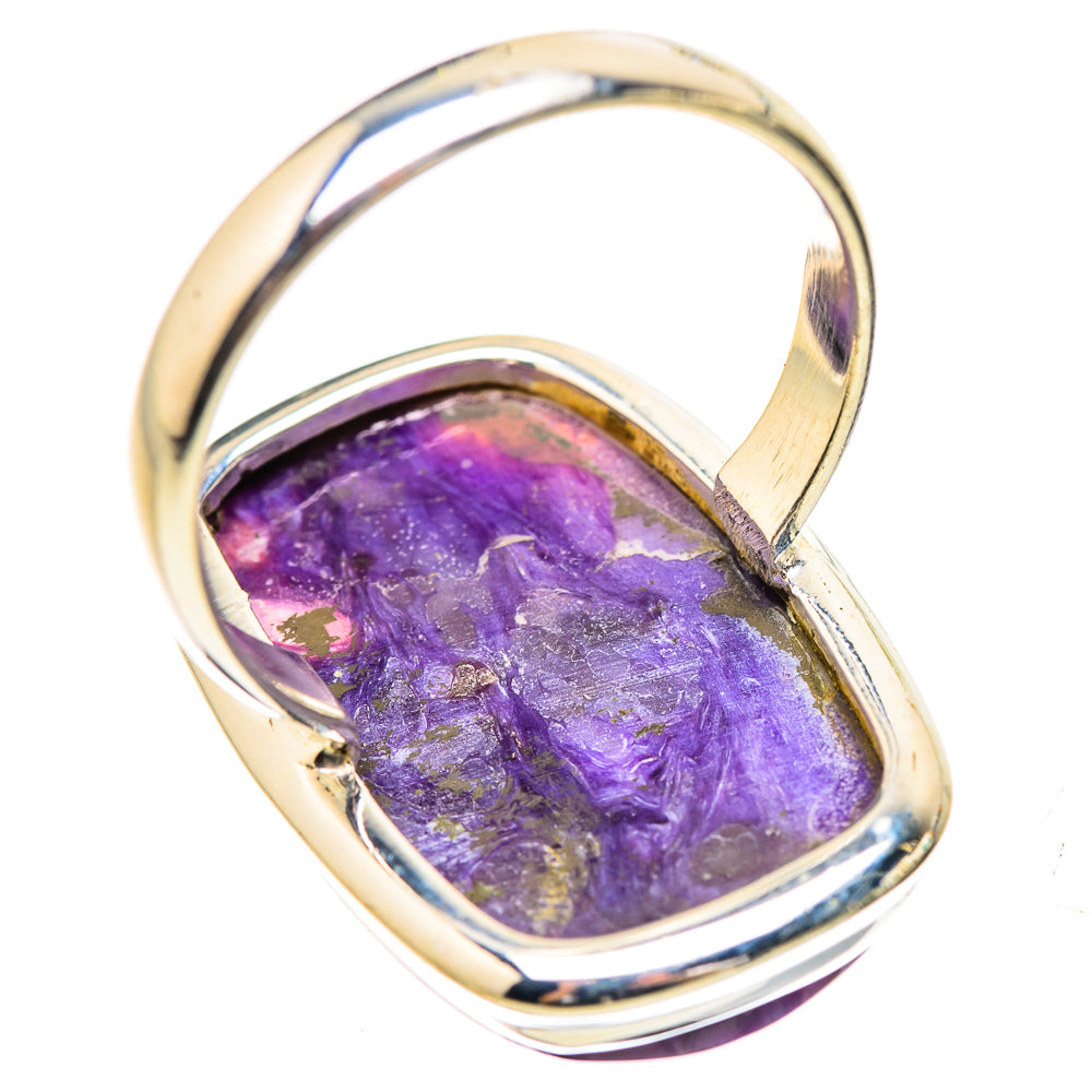 Charoite Rings handcrafted by Anasilvercos - RING132106 - Photo 3