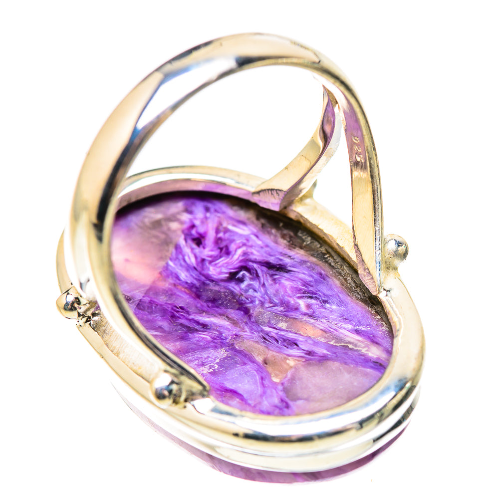 Charoite Rings handcrafted by Anasilvercos - RING132107 - Photo 3