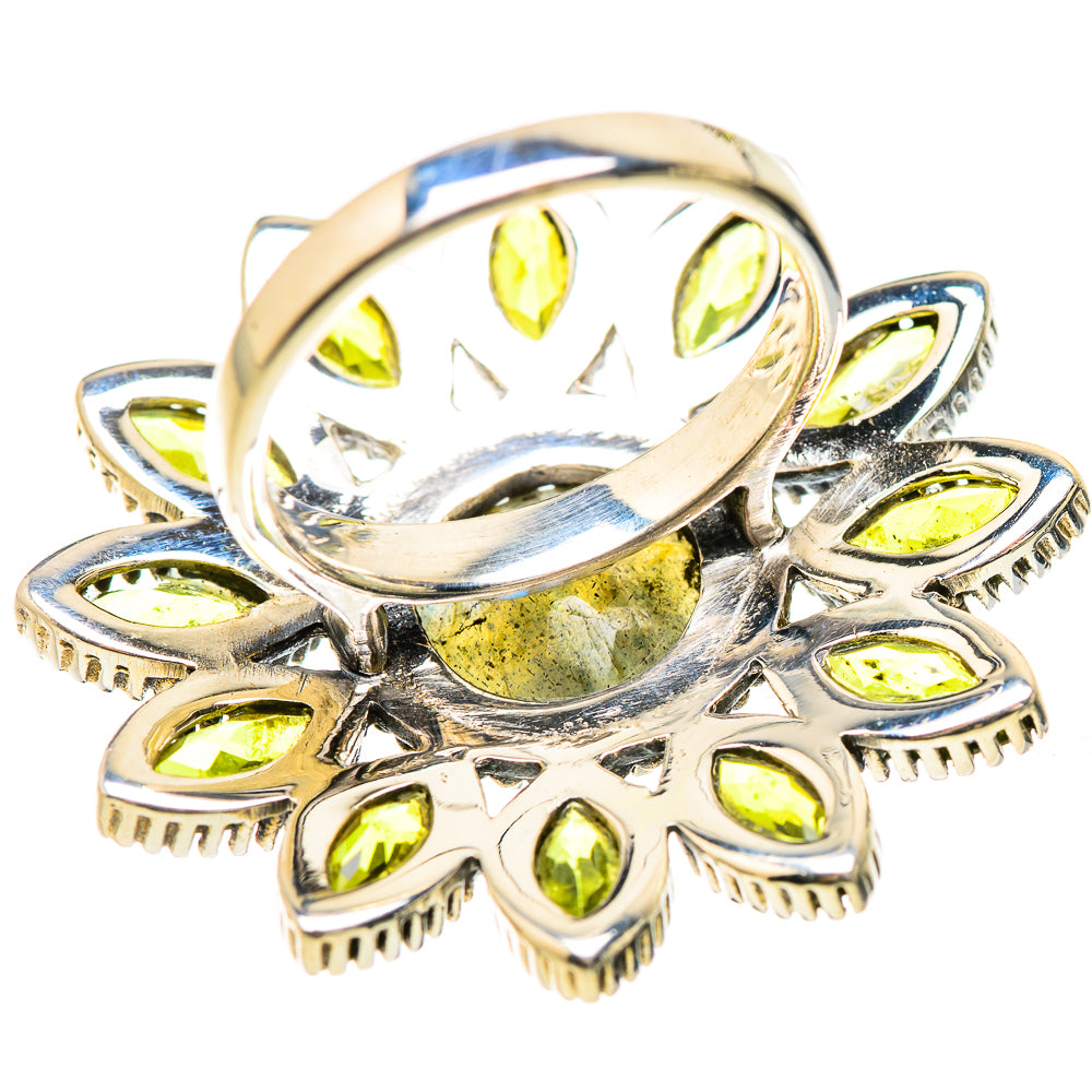 Labradorite Rings handcrafted by Anasilvercos - RING132119 - Photo 3