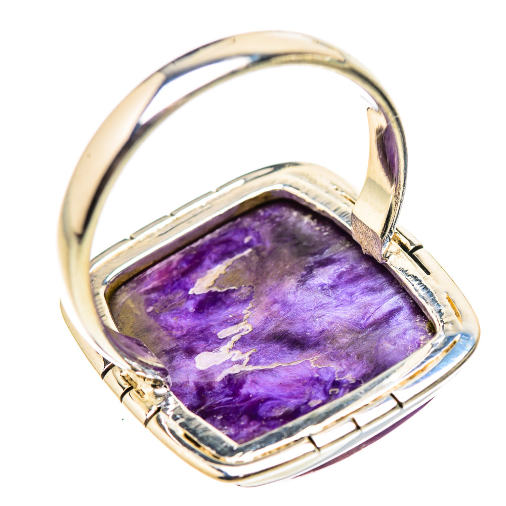 Charoite Rings handcrafted by Anasilvercos - RING132122 - Photo 3