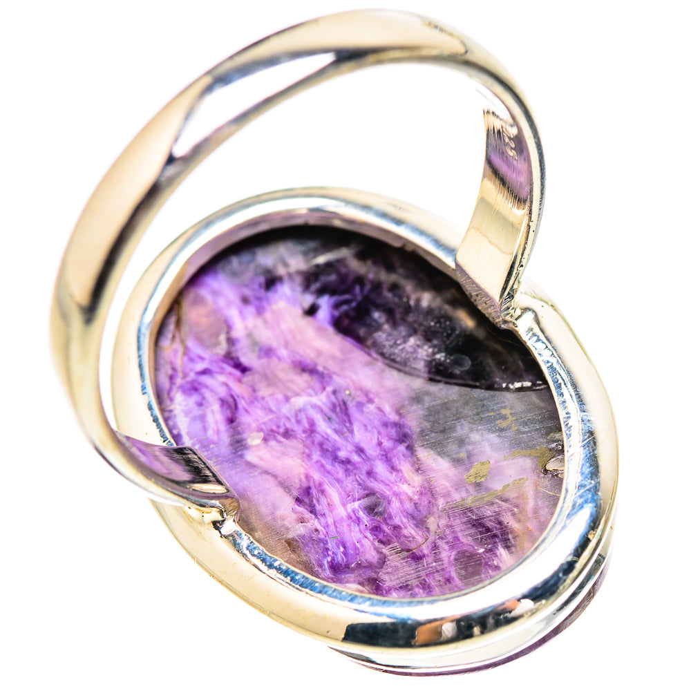 Charoite Rings handcrafted by Anasilvercos - RING132136 - Photo 3
