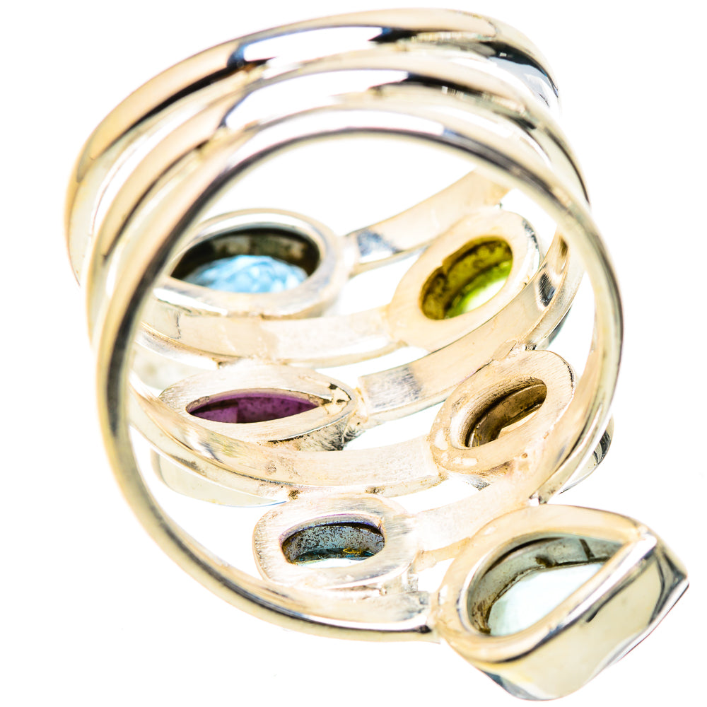 Swiss Blue Topaz Rings handcrafted by Anasilvercos - RING132142 - Photo 3