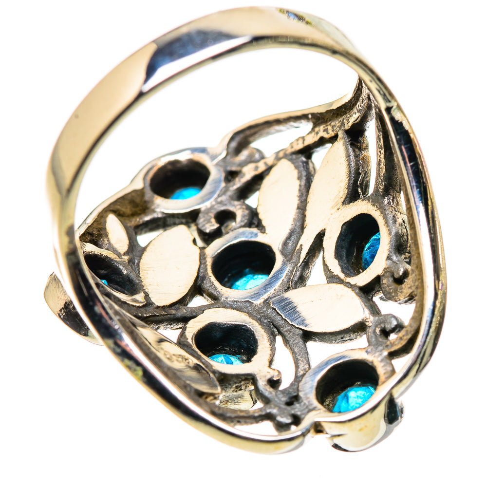 Swiss Blue Topaz Rings handcrafted by Anasilvercos - RING132168 - Photo 3