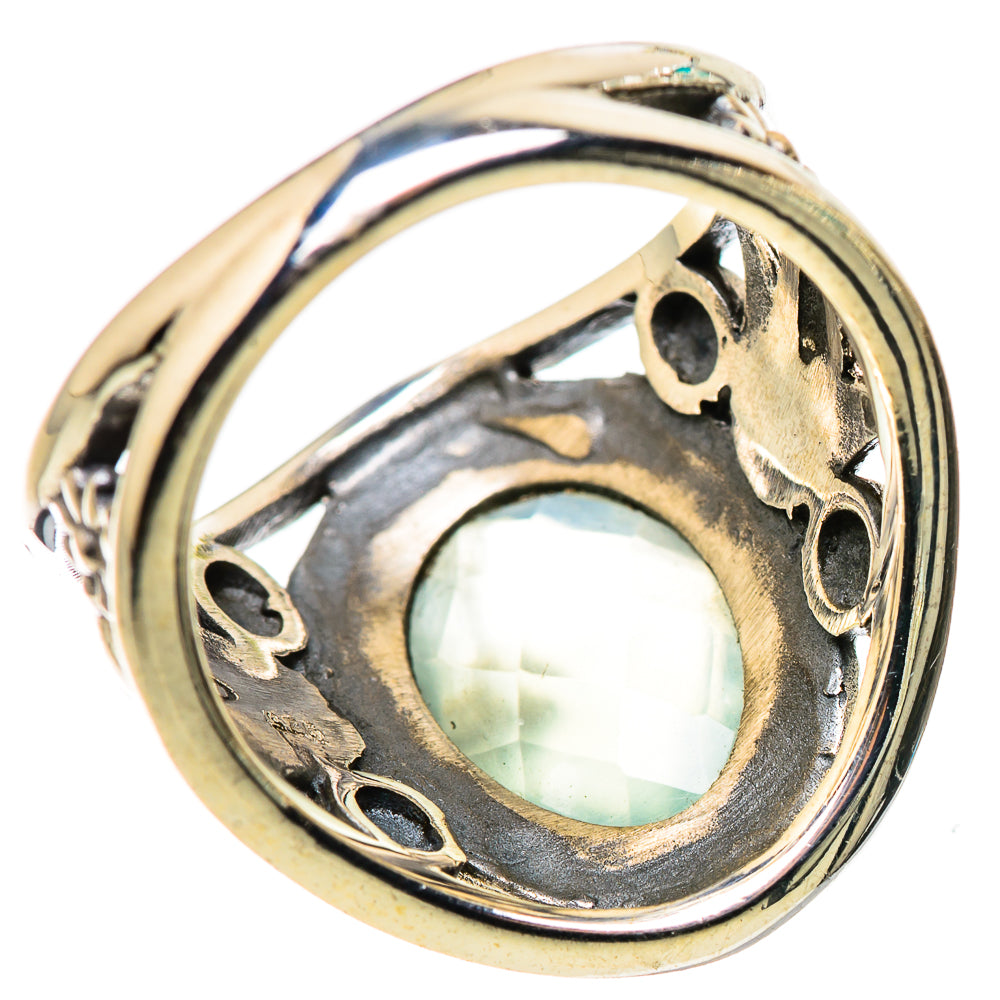 Aqua Chalcedony Rings handcrafted by Anasilvercos - RING132171 - Photo 3
