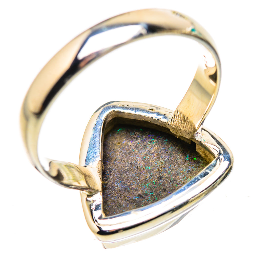 Andamooka Opal Rings handcrafted by Anasilvercos - RING132182 - Photo 3