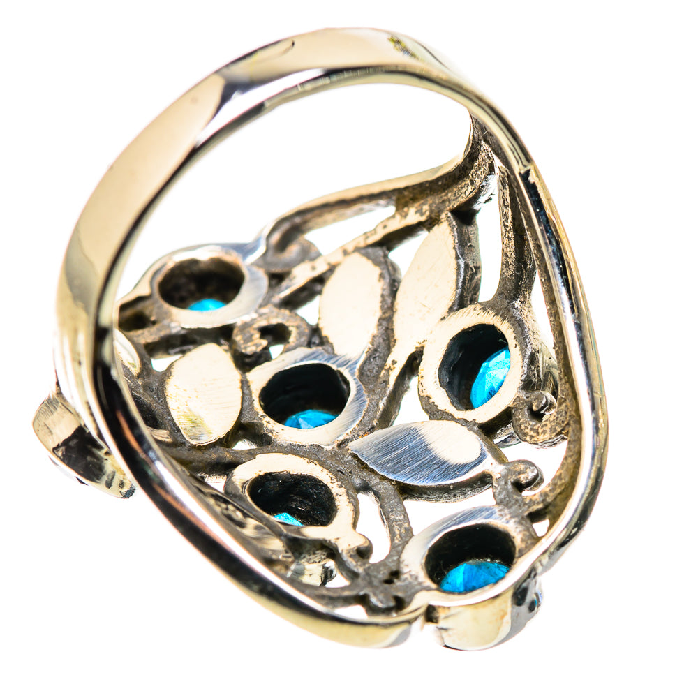 Swiss Blue Topaz Rings handcrafted by Anasilvercos - RING132185 - Photo 3