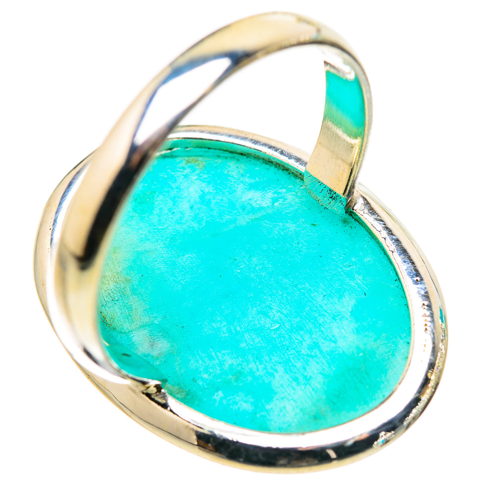 Peruvian Amazonite Rings handcrafted by Anasilvercos - RING132262 - Photo 3