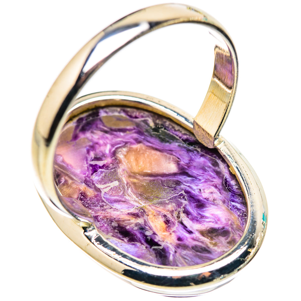 Charoite Rings handcrafted by Anasilvercos - RING132275 - Photo 3