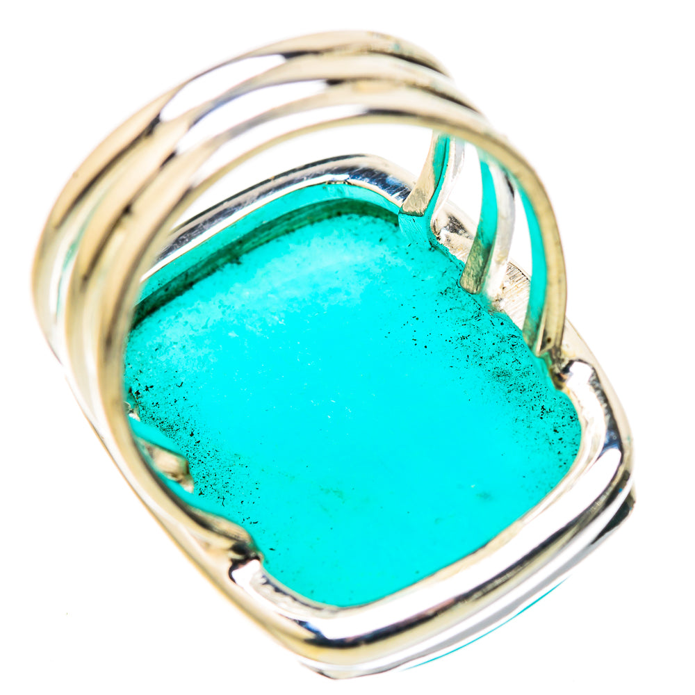 Peruvian Amazonite Rings handcrafted by Anasilvercos - RING132288 - Photo 3