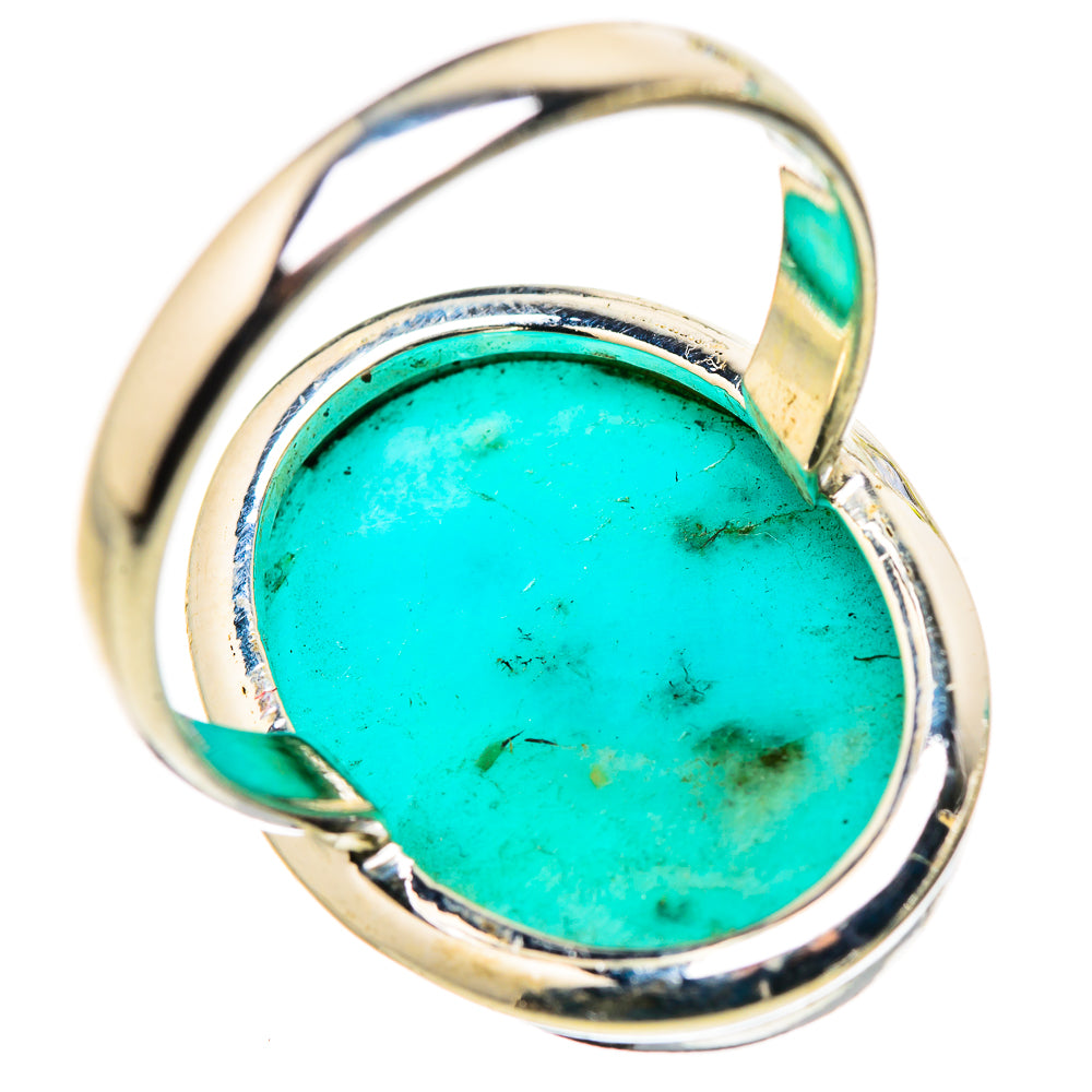 Peruvian Amazonite Rings handcrafted by Anasilvercos - RING132291 - Photo 3