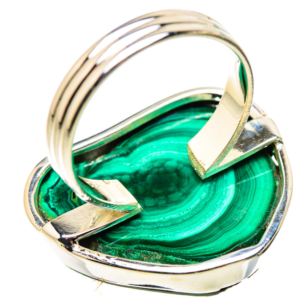 Malachite Rings handcrafted by Anasilvercos - RING132294 - Photo 3