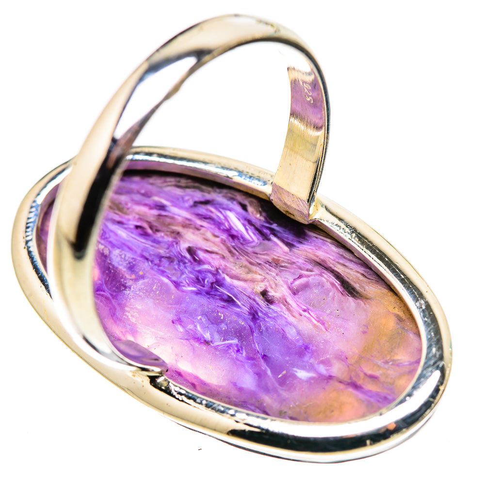 Charoite Rings handcrafted by Anasilvercos - RING132297 - Photo 3