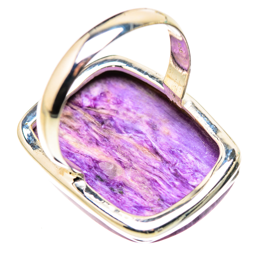 Charoite Rings handcrafted by Anasilvercos - RING132298 - Photo 3