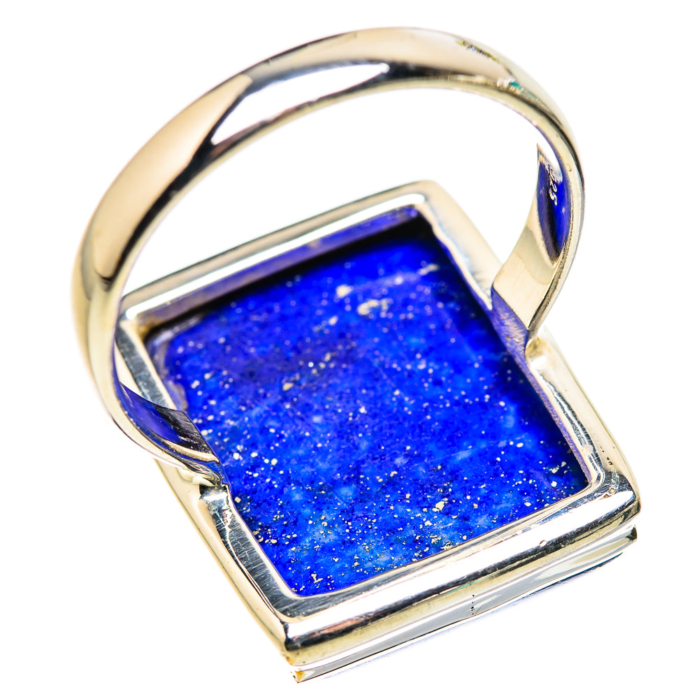 Lapis Lazuli Rings handcrafted by Anasilvercos - RING132310 - Photo 3