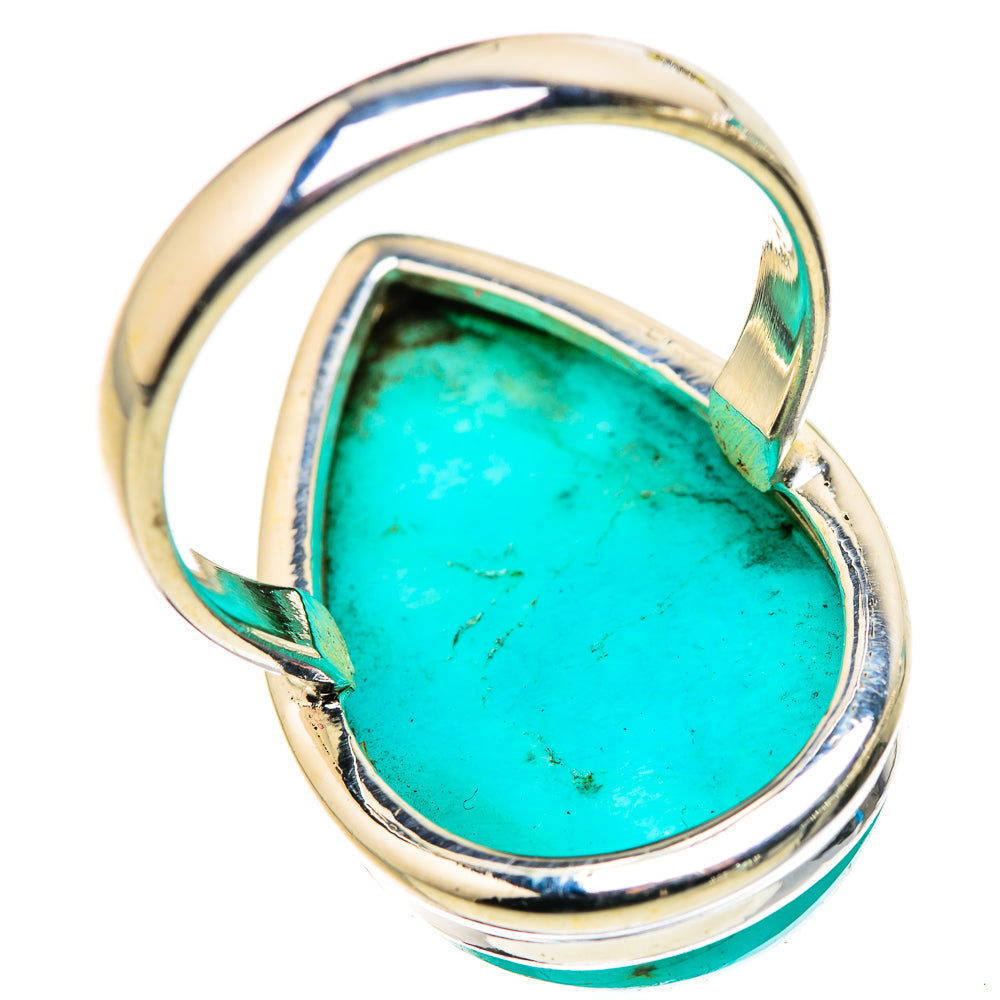 Peruvian Amazonite Rings handcrafted by Anasilvercos - RING132311 - Photo 3