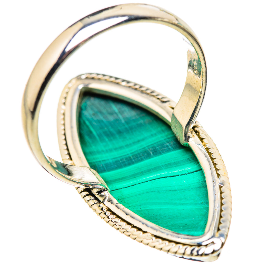 Malachite Rings handcrafted by Anasilvercos - RING132312 - Photo 3