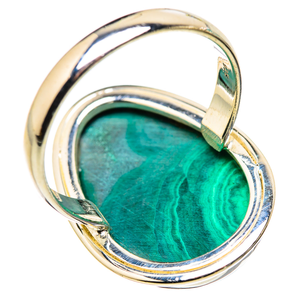 Malachite Rings handcrafted by Anasilvercos - RING132313 - Photo 3