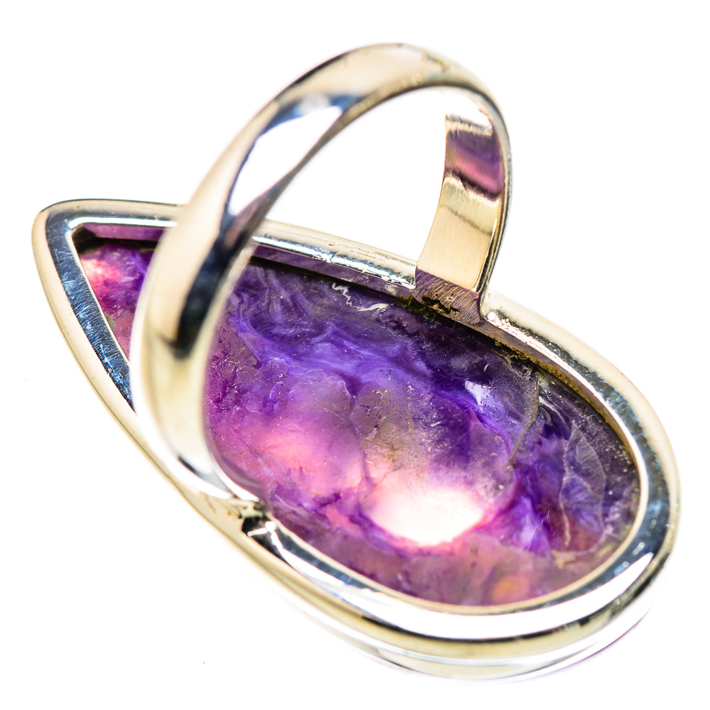Charoite Rings handcrafted by Anasilvercos - RING132317 - Photo 3