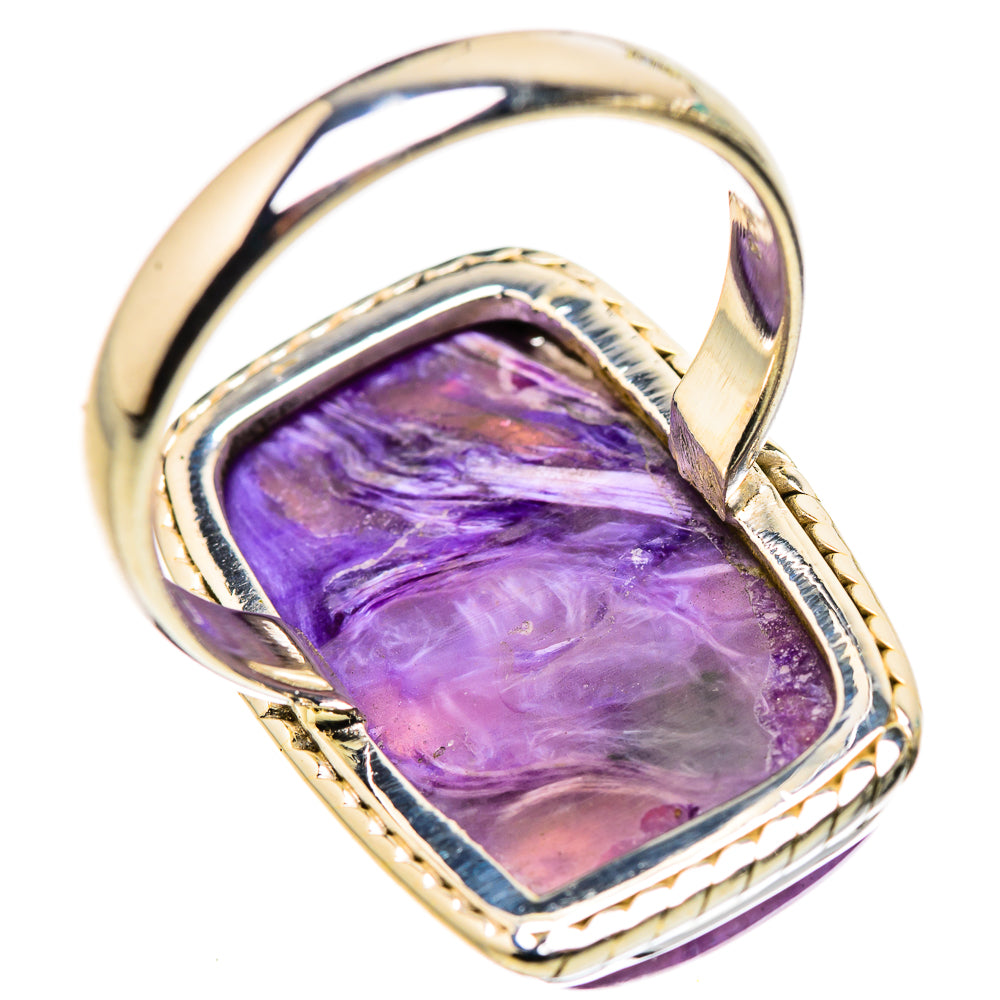 Charoite Rings handcrafted by Anasilvercos - RING132318 - Photo 3