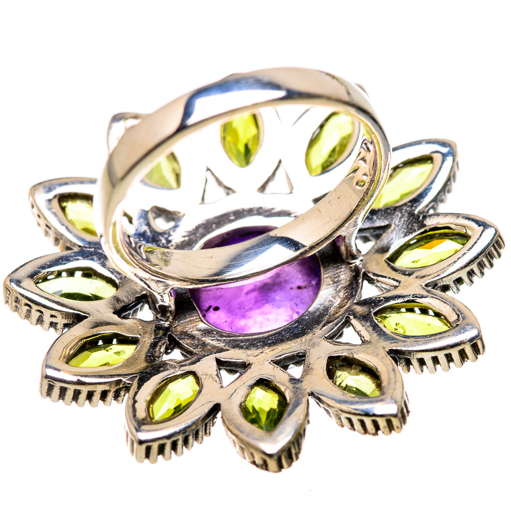 Amethyst Rings handcrafted by Anasilvercos - RING132332 - Photo 3