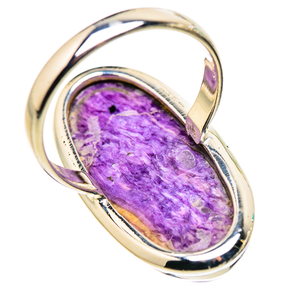 Charoite Rings handcrafted by Anasilvercos - RING132336 - Photo 3