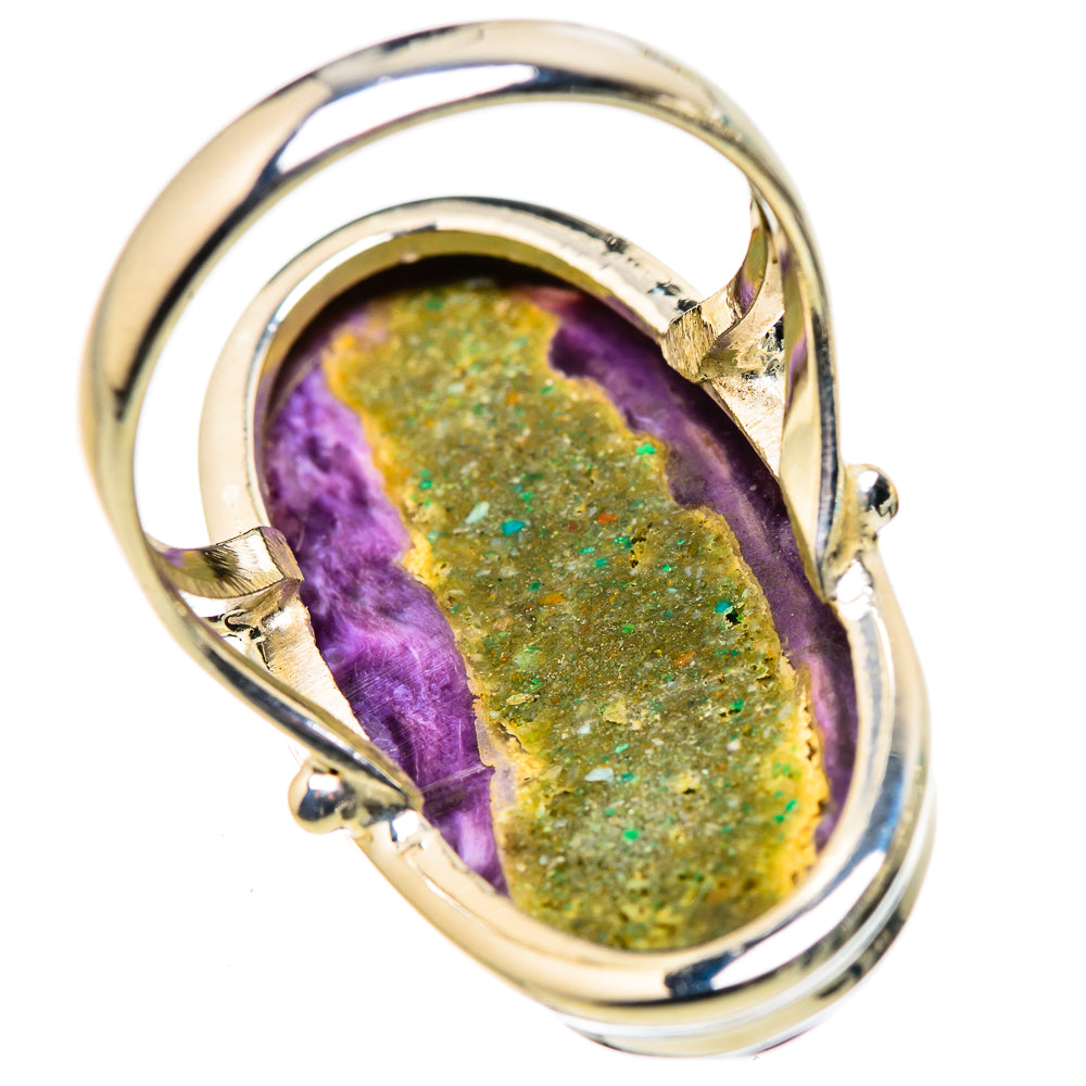 Charoite Rings handcrafted by Anasilvercos - RING132337 - Photo 3