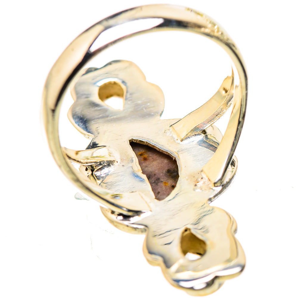 Cobalto Calcite Druzy Rings handcrafted by Anasilvercos - RING132358 - Photo 3