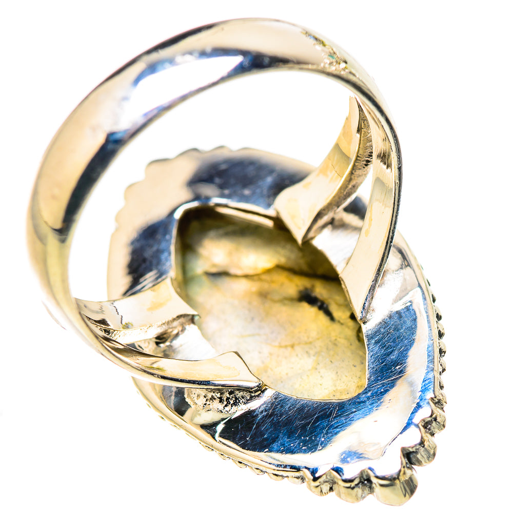 Labradorite Rings handcrafted by Anasilvercos - RING132367 - Photo 3